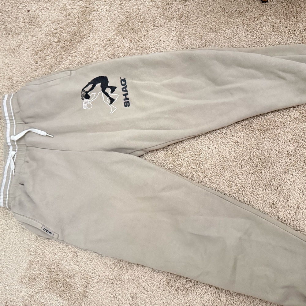 Zara Tan Ribbed Sweatpants